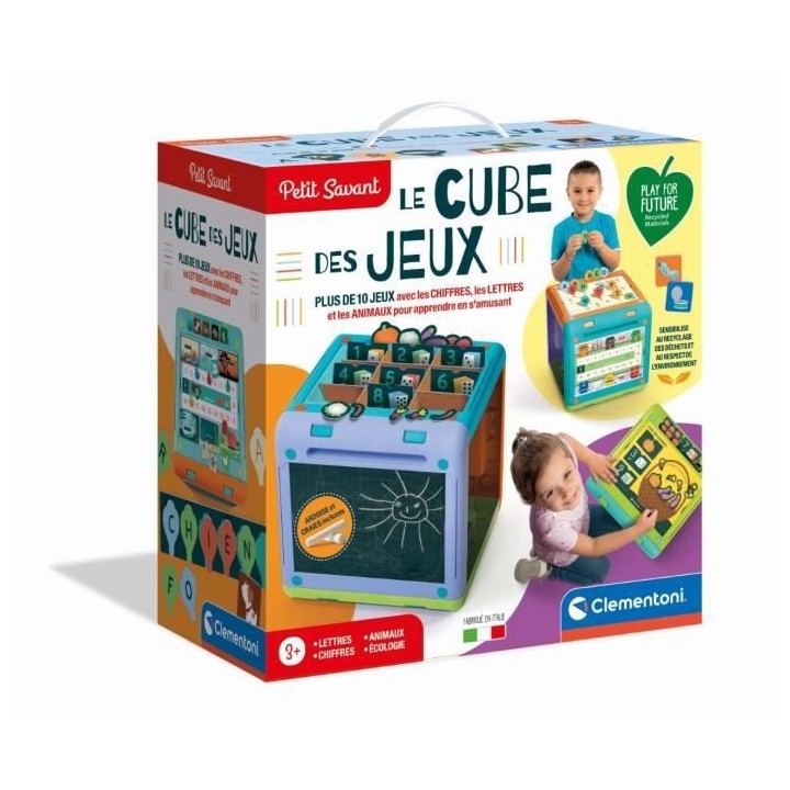 Éducation Clementoni - Le cube des jeux