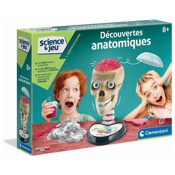 Clementoni - Science & Jeu - Découvertes anatomiques