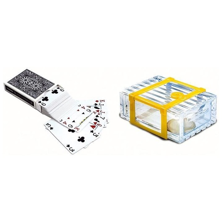 Clementoni - Mes tours de magie - Cartes magiques et coffre-fort