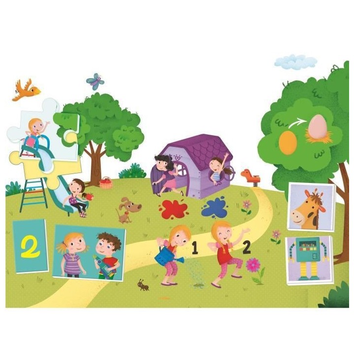 Éducation Clementoni - 8 jeux en 1