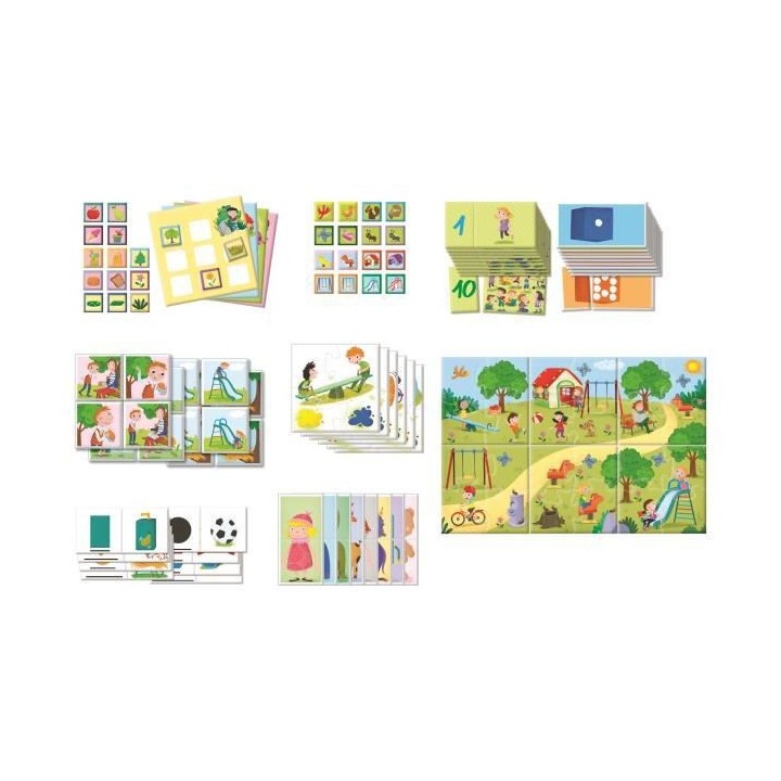 Éducation Clementoni - 8 jeux en 1