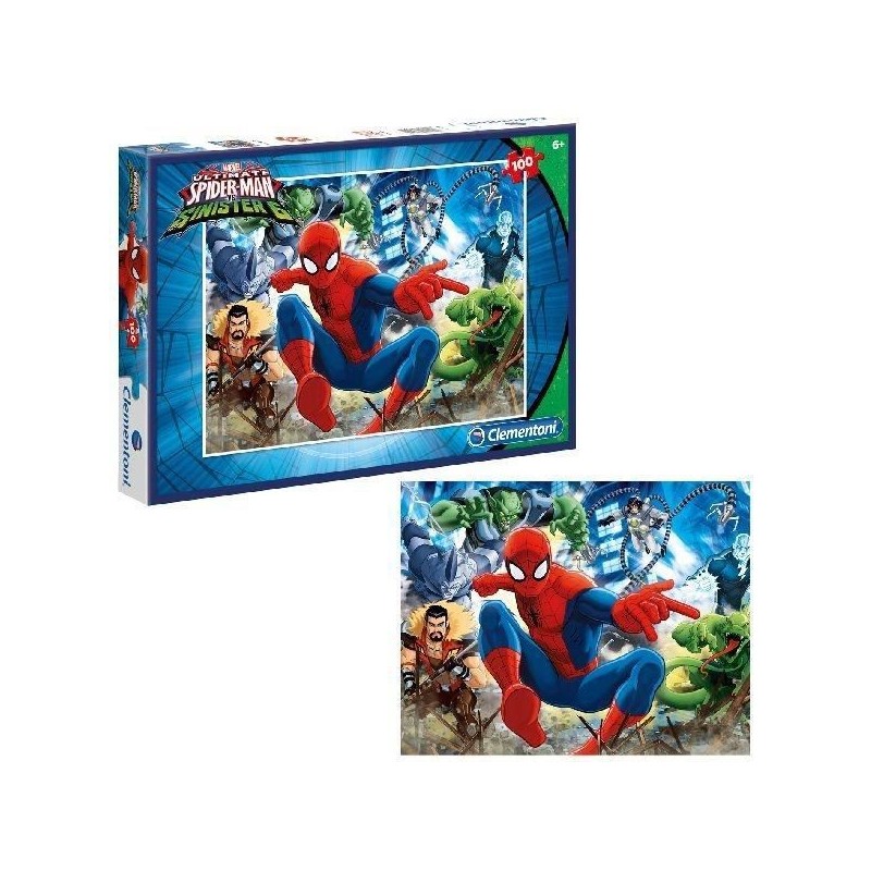 puzzle Spiderman Puzzle Clementoni 100 pieces