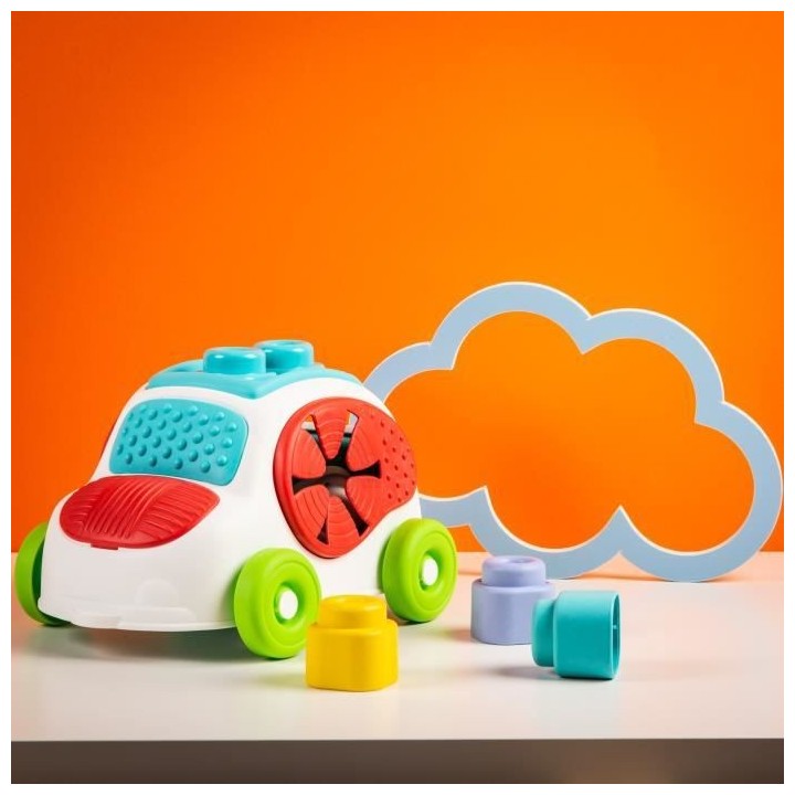 Clementoni - Clemmy - Voiture sensorielle