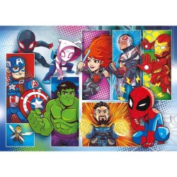 Clementoni - 2x20 pieces - Marvel Superhero