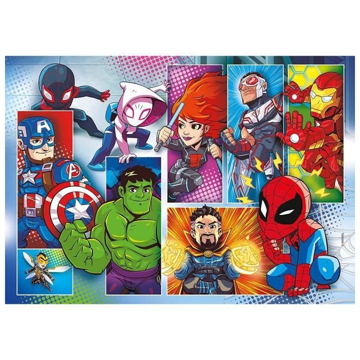 Clementoni - 2x20 pieces - Marvel Superhero