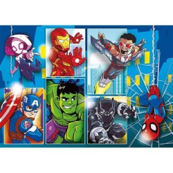 Clementoni - 2x20 pieces - Marvel Superhero