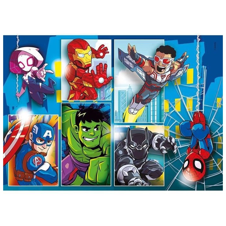 Clementoni - 2x20 pieces - Marvel Superhero