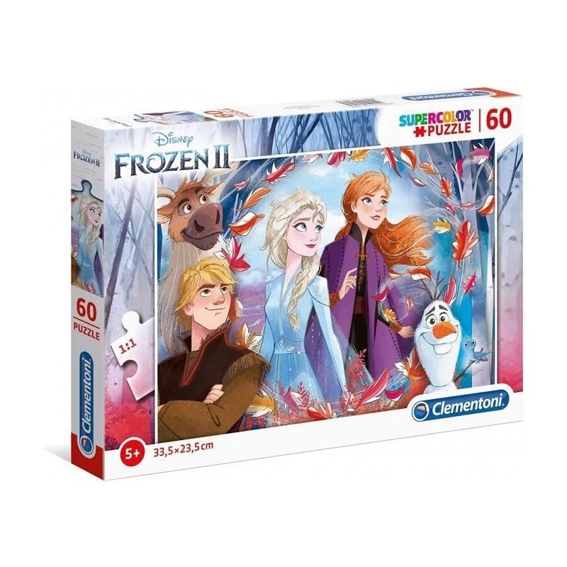 Clementoni - 60 pieces - La Reine des Neiges 2