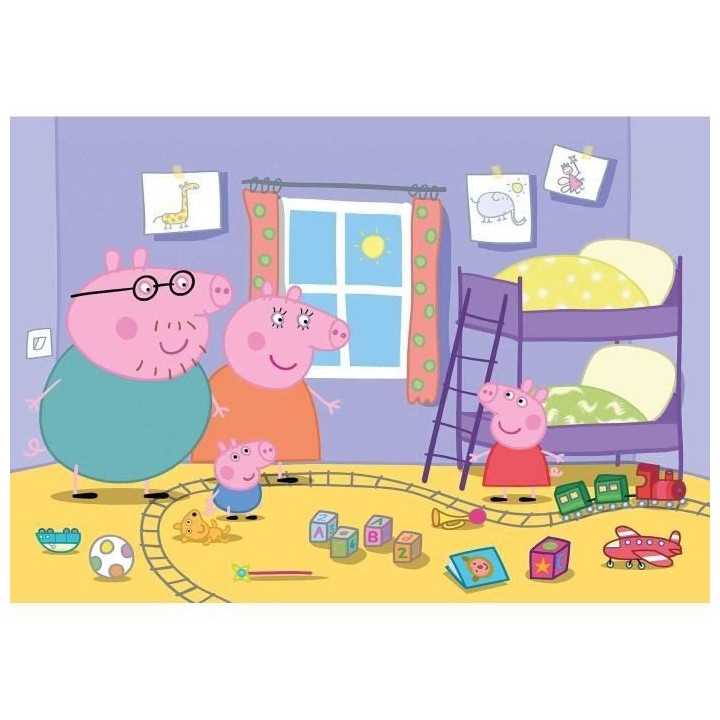 Clementoni - 60 pieces Maxi - Peppa Pig