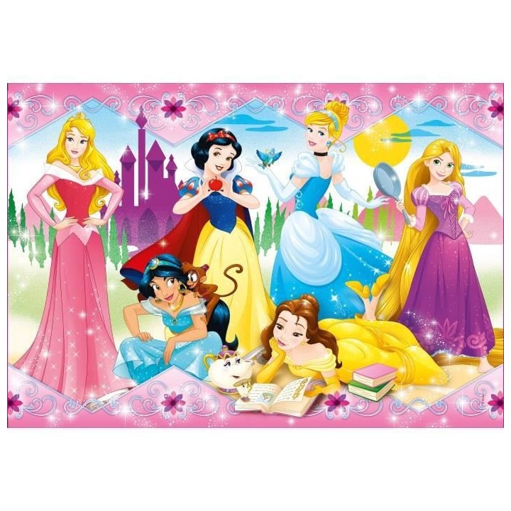 Clementoni - 104 pieces - Princess