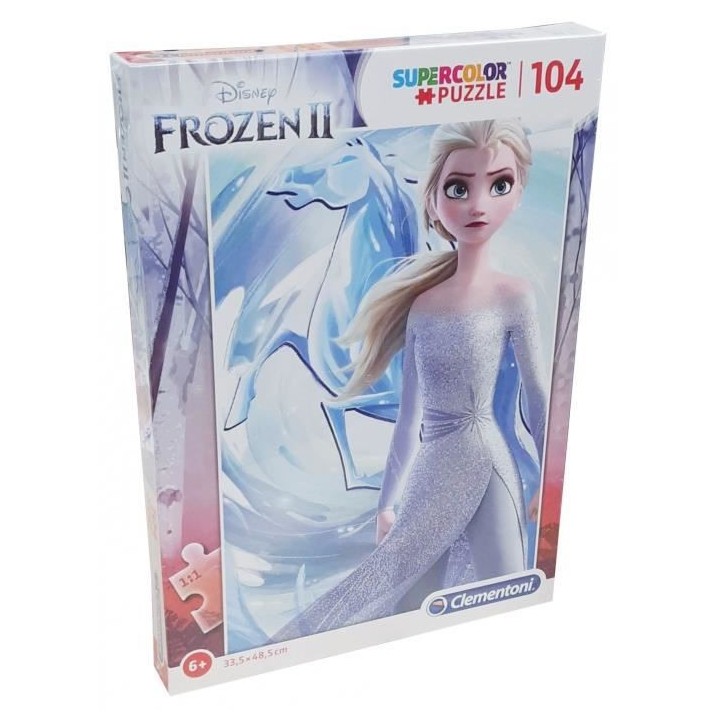 CLEMENTONI - 27127 - 104 pieces - La Reine des Neiges 2
