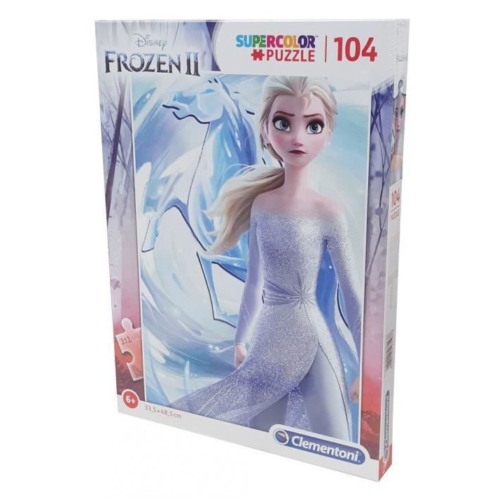 CLEMENTONI - 27127 - 104 pieces - La Reine des Neiges 2