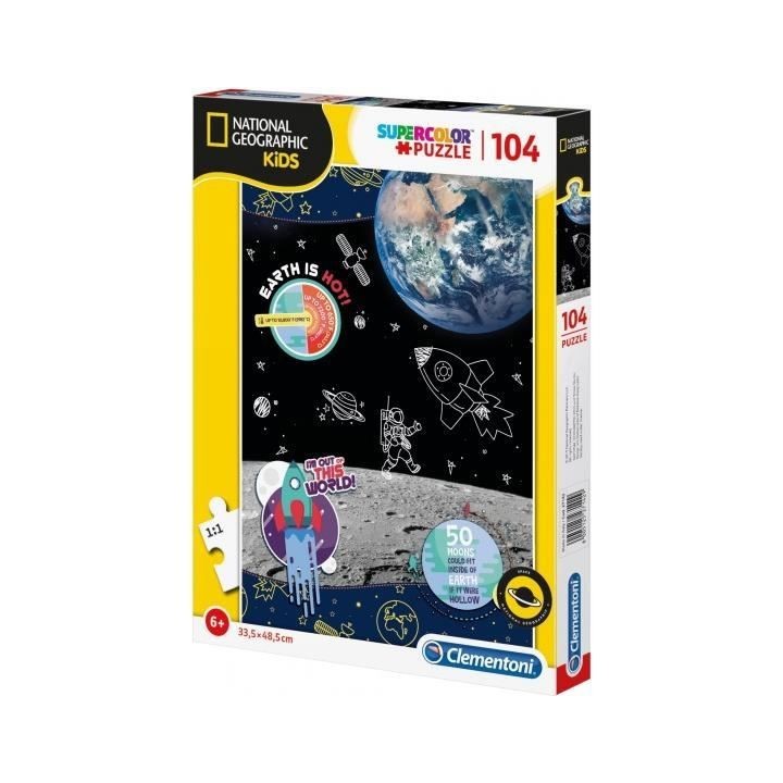 Clementoni puzzle National Geographic104 pieces