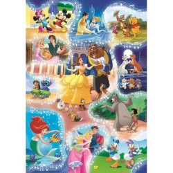 Puzzle 104 pieces : Disney...