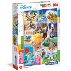 Puzzle 104 pieces : Disney Dance Time Coloris Unique