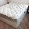 Protecteur de matelas Naturals Blanc Lit king size (180 x 190/200 cm)