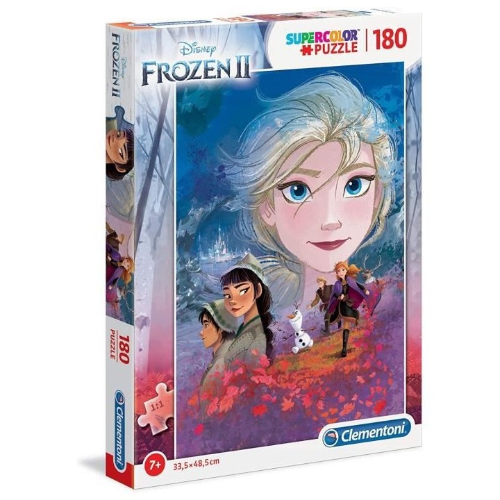 Clementoni - 180 pieces - La Reine des Neiges 2