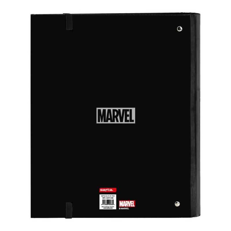 Reliure à anneaux Marvel 542175666 A4 Noir (35 mm)