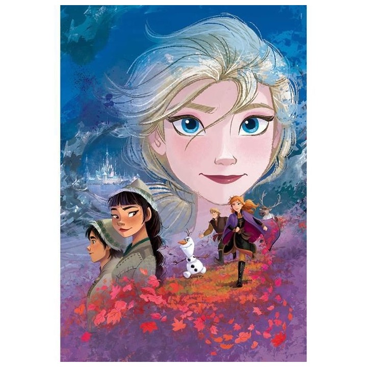 Clementoni - 180 pieces - La Reine des Neiges 2