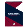 Dossier F.C. Barcelona Bleu Bordeaux A4