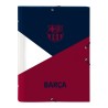 Classeur F.C. Barcelona Bleu Bordeaux A4