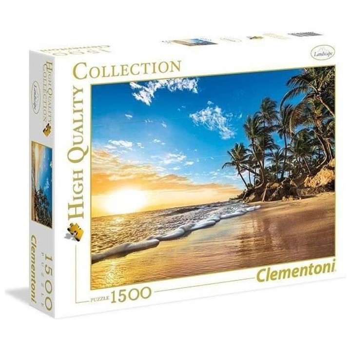 Clementoni - 1500 pieces - Tropical sunrise