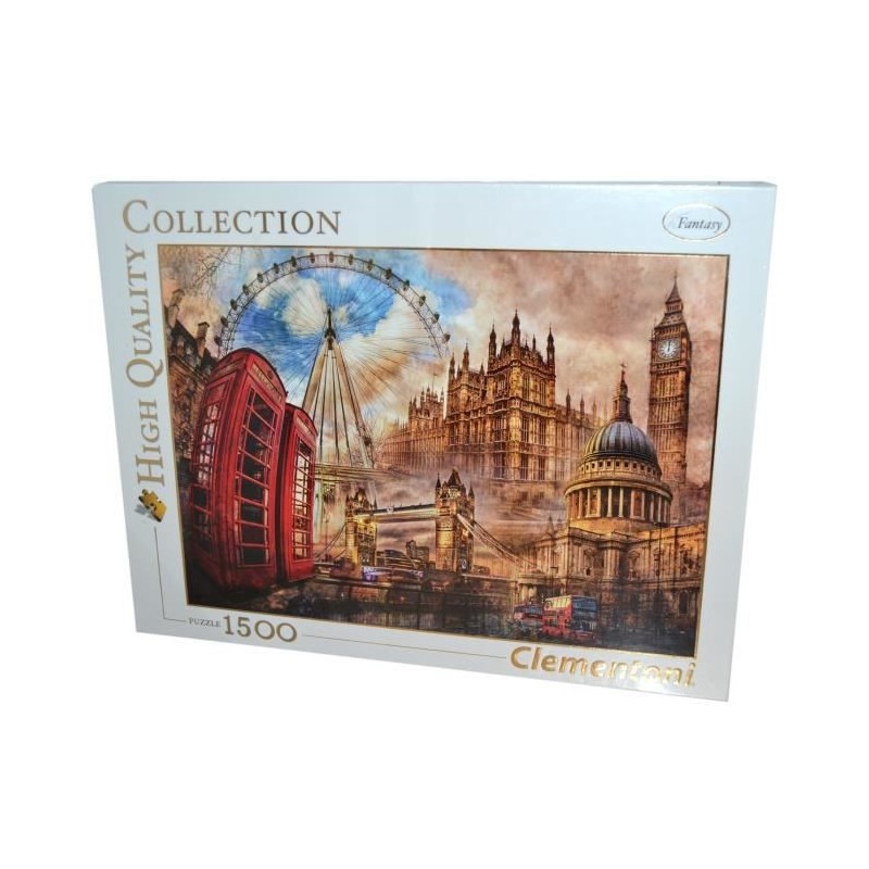 Clementoni - 1500 pieces - Vintage London