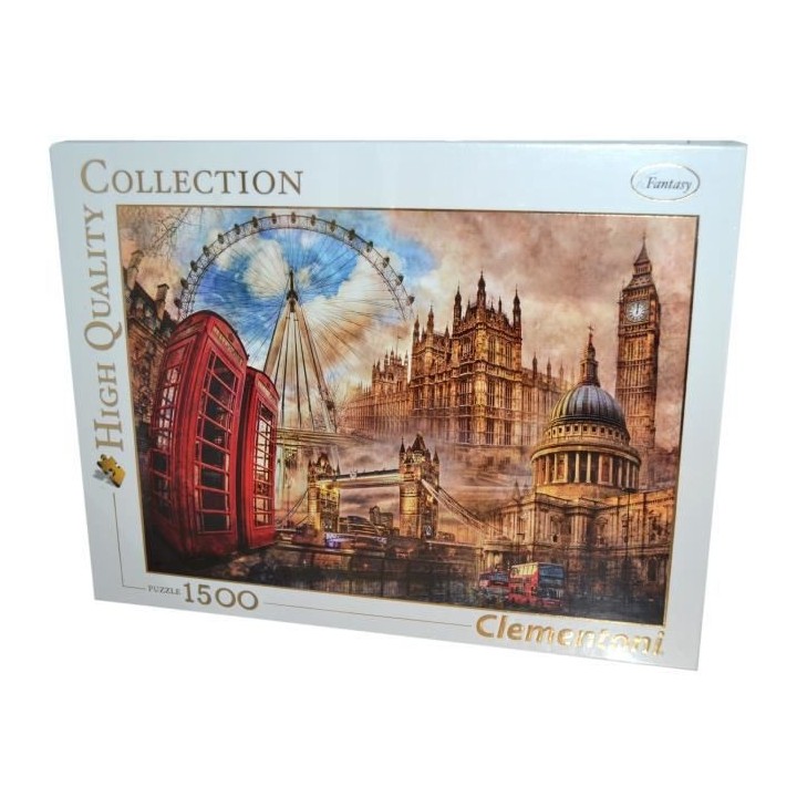 Clementoni - 1500 pieces - Vintage London