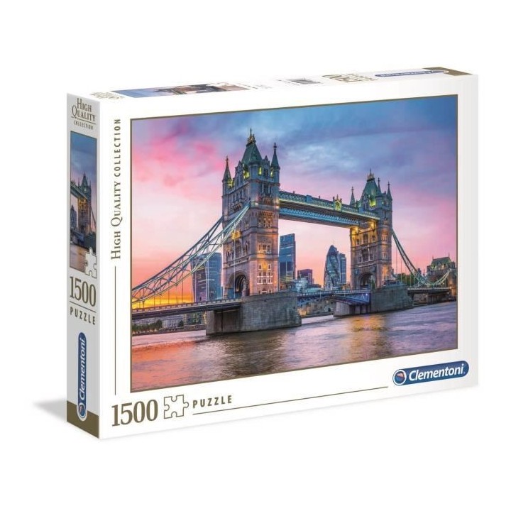 Clementoni - 1500 pieces - Tower bridge