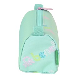 Trousse d'écolier Benetton World Menthe (21 x 8 x 7 cm)