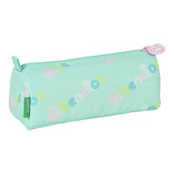 Trousse d'écolier Benetton World Menthe (21 x 8 x 7 cm)