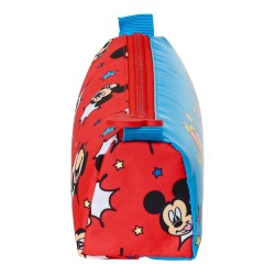 Trousse d'écolier Mickey Mouse Clubhouse Happy smiles Bleu Rouge 21 x 8 x 7 cm