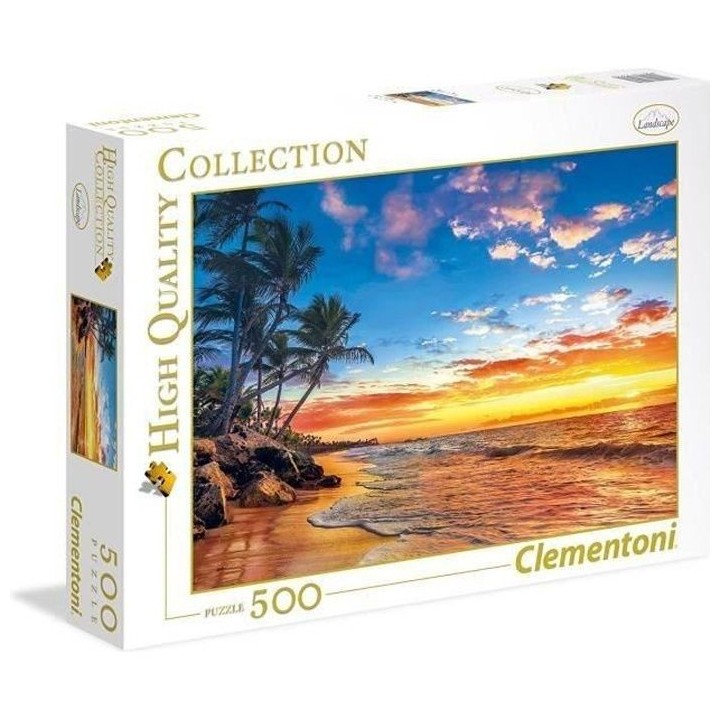Clementoni - 500 pieces - Paradise Beach