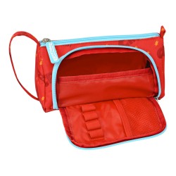 Trousse d'écolier SuperThings Kazoom kids Bleu Rouge 20 x 11 x 8.5 cm