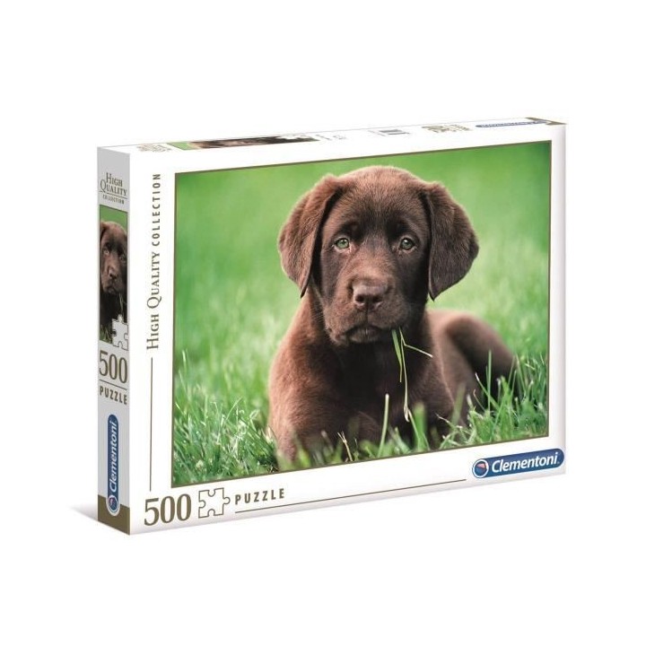Clementoni - 500 pieces - Puppy dog