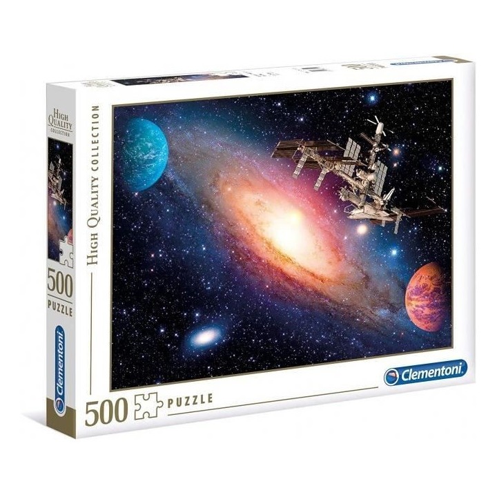 CLEMENTONI - 35075 - 500 pieces - Station Spatiale internationale