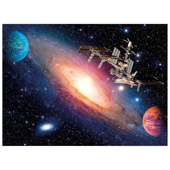 CLEMENTONI - 35075 - 500 pieces - Station Spatiale internationale