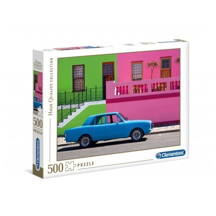 Clementoni - 500 pieces - The blue car