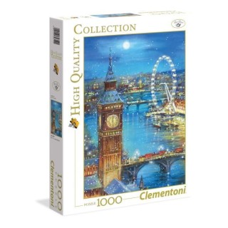 Clementoni - Christmas Collection - 1000 pieces - Snow flakes
