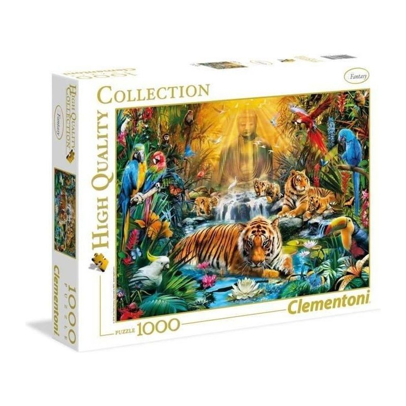 Clementoni - 1000 pieces - Mystic Tigers