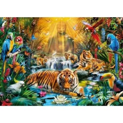 Clementoni - 1000 pieces - Mystic Tigers