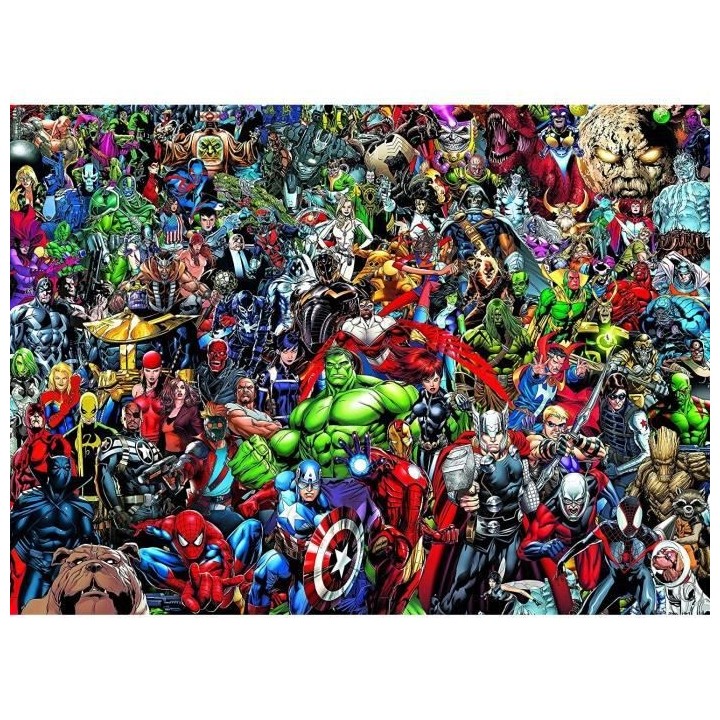 Clementoni - Impossible 1000 pieces - Marvel