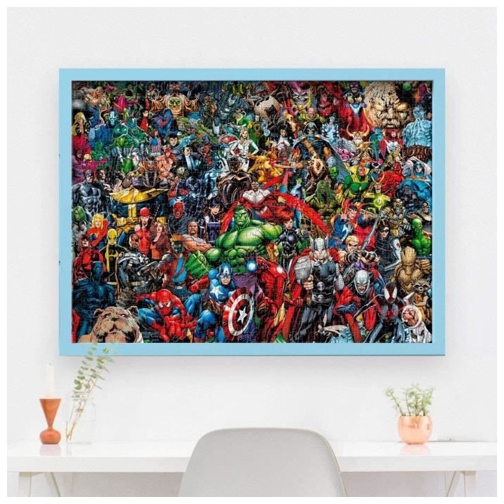 Clementoni - Impossible 1000 pieces - Marvel