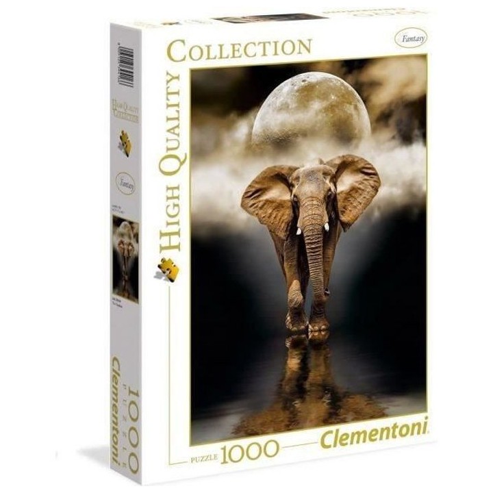 Clementoni - 1000 pieces - The Elephant