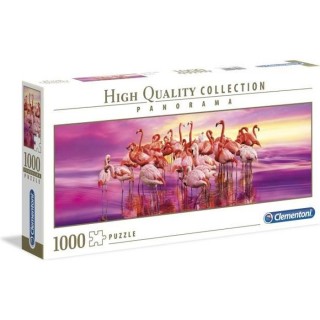 Clementoni - Panorama 1000 pieces - Flamingo Dance