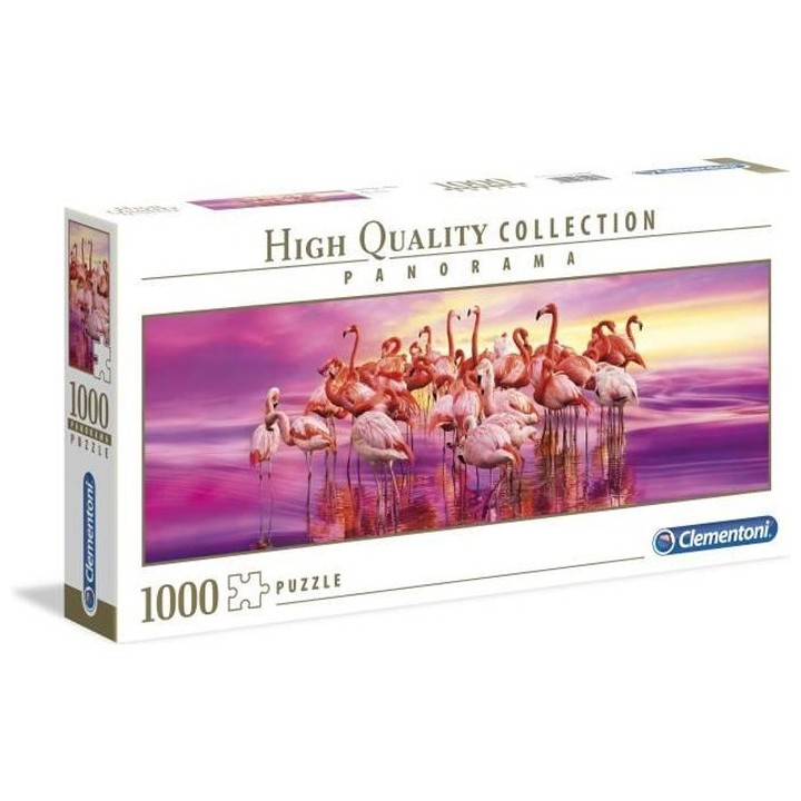 Clementoni - Panorama 1000 pieces - Flamingo Dance