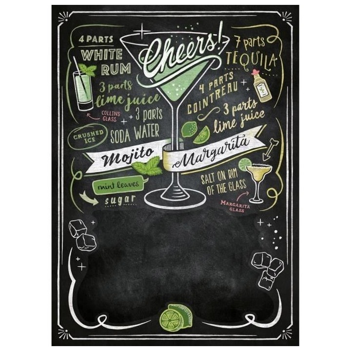 PUZZLE Craie 1000 pieces - Modele Cheers