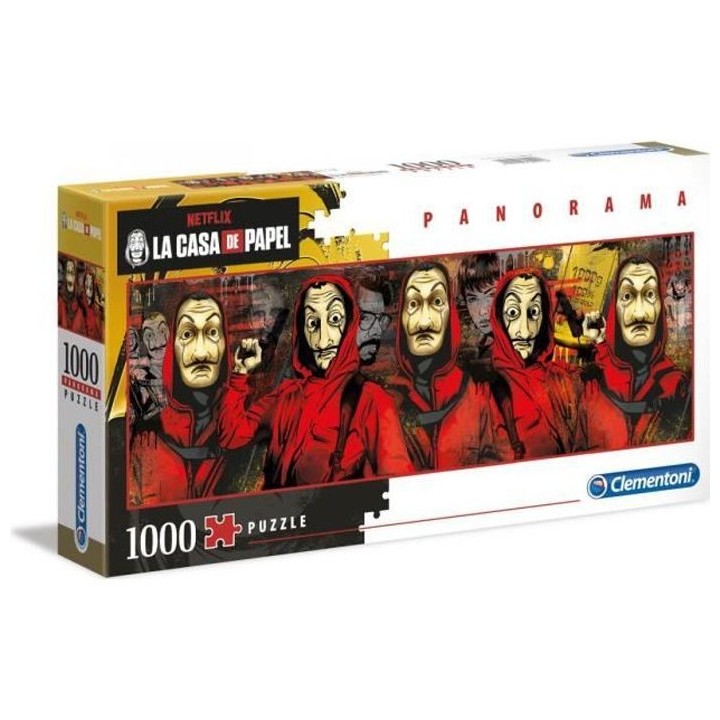 Clementoni - La Casa de Papel - Panorama 1000 pieces