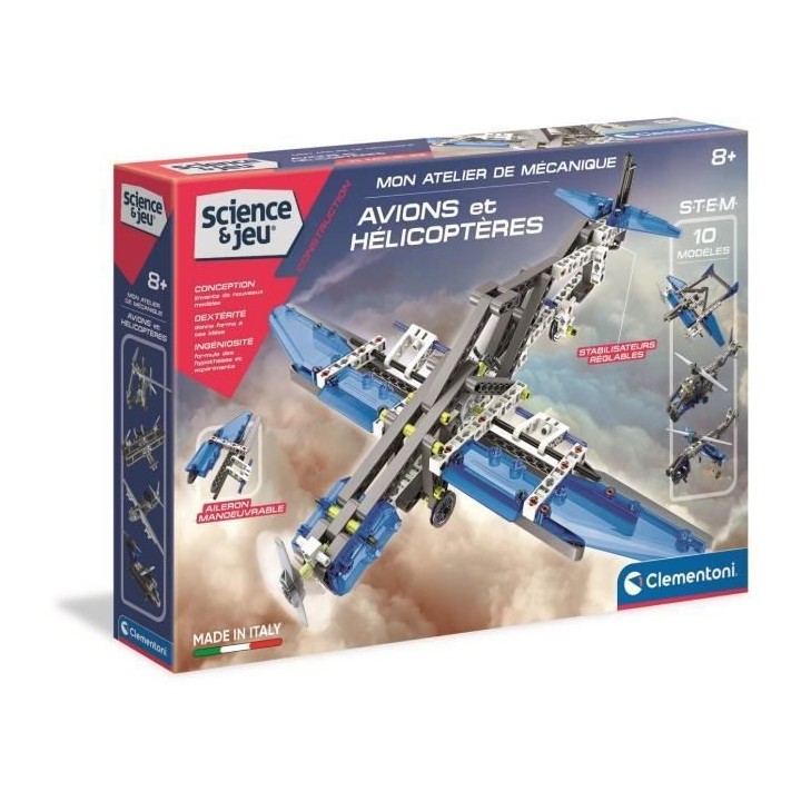 Clementoni - Science & Jeu - Avions et hélicopteres