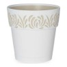 Pot auto-arrosant Stefanplast Gaia Blanc Beige 15 x 15 x 15 cm Plastique